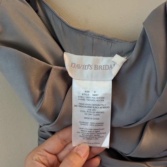 David's bridal short bridesmaids dress - Picture 3 of 4